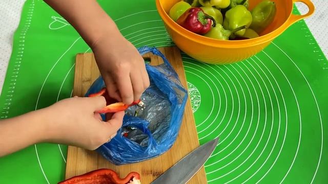 Как заморозить перец на зиму.Казакша рецепт смотреть онлайн