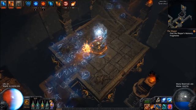 Ice Nova Build - Elementalist Witch - Path of Exile смотреть онлайн