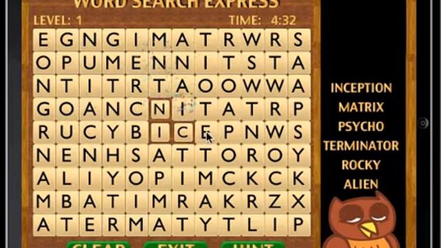 Word Search Express for iPad - 300 Movies and TV Shows to find смотреть онлайн