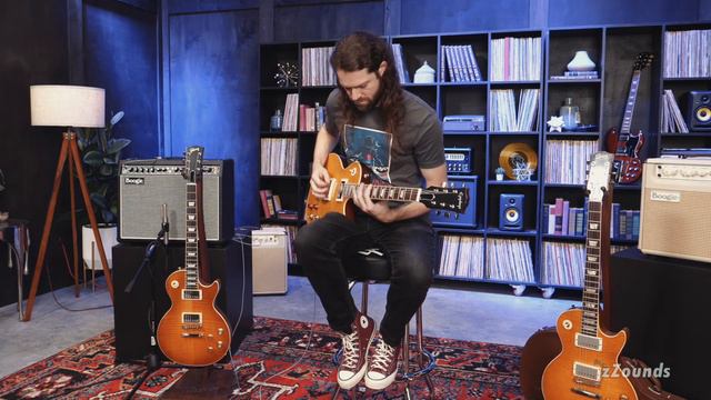Epiphone Kirk Hammett "Greeny" 1959 Les Paul Standard Electric Guitar | zZounds смотреть онлайн
