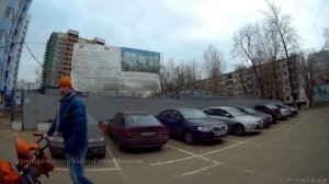 Кленовый бульвар, идёт благоустройство. 7 ноября 2017 года.