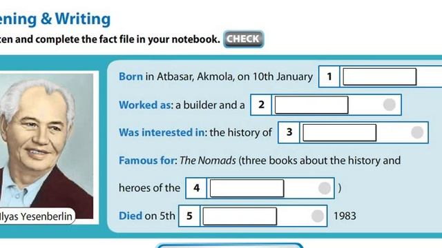 Excel 5 P 63 Ex 5 Ilyas Esenberlin