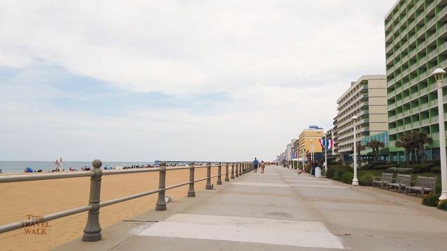 Virginia Beach Ocean Drive and Boardwalk Tour 4K (May 2023) смотреть онлайн