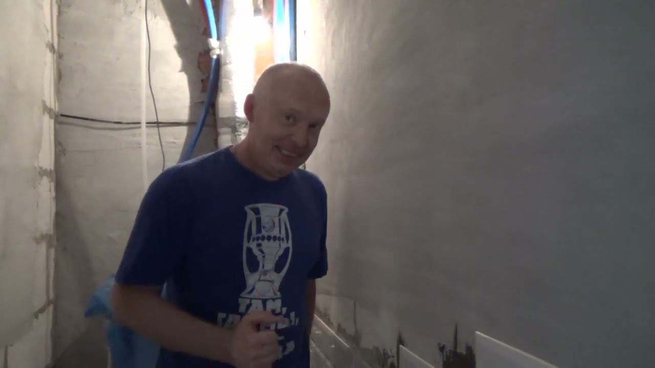 Стильный туалет 1-го этажа. Часть 1.