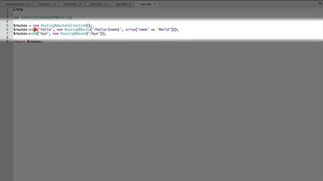 79. How to set up a file to store our routes and use the routing component смотреть онлайн