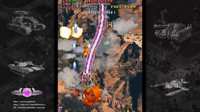 Raiden Fighters Jet (Arcade/Seibu Kaihatsu/1998 Raiden mk II) [720p] смотреть онлайн