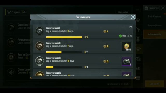 Pubg mobile how to complete perseverance achievement log in 60 days problem solve part 2 смотреть онлайн