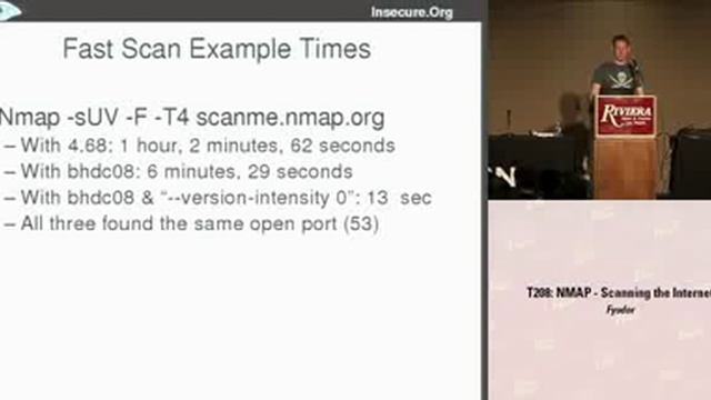 Scanning The Internet With Nmap (Defcon 16) смотреть онлайн