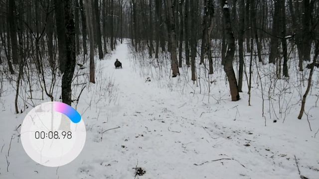 Разогнал Санки до скорости света!?Какую скорость могут развить Санки? Дрифт на санках !!! смотреть онлайн