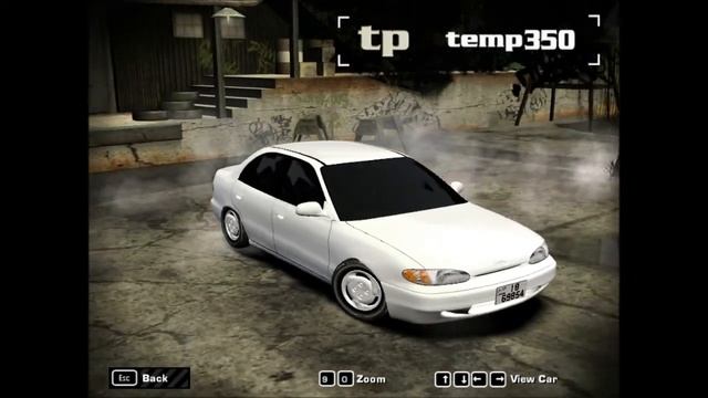 NFS Most Wanted 2005 - 1997 Hyundai Accent 4-door