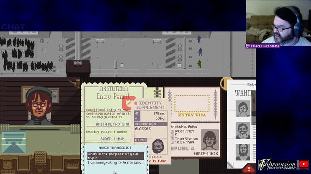 Papers, Please | Day #20 смотреть онлайн