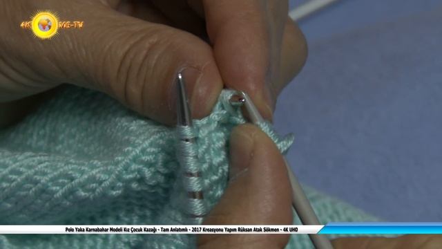 Polo Yaka Karnabahar Modeli Kız Çocuk Kazağı - Tam Anlatımlı-2017 Kreasyonu - Rüksan Sökmen-4K UHD смотреть онлайн