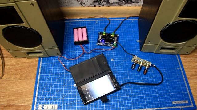 ?Сборка на базе усилителя звука D класса с пассивным темброблоком и модулем Bluetooth, USB, Radio.. смотреть онлайн