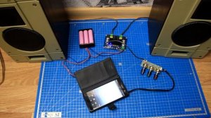 ?Сборка на базе усилителя звука D класса с пассивным темброблоком и модулем Bluetooth, USB, Radio..