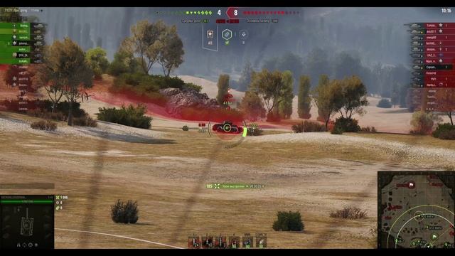 Т-43.Прокачиваемый СТ(СССР). Карта Степи. №-3 смотреть онлайн