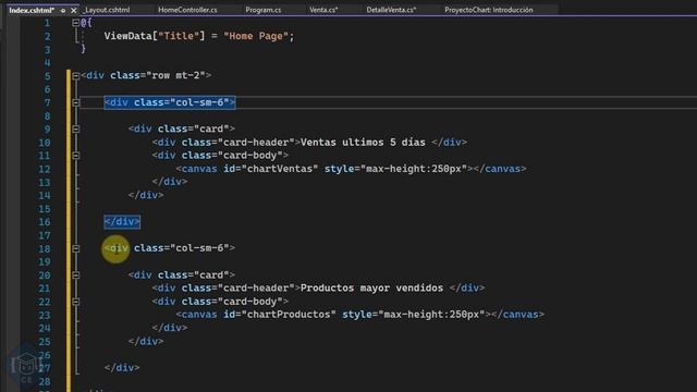 Crear Graficos en ASP.NET CORE 6 MVC смотреть онлайн