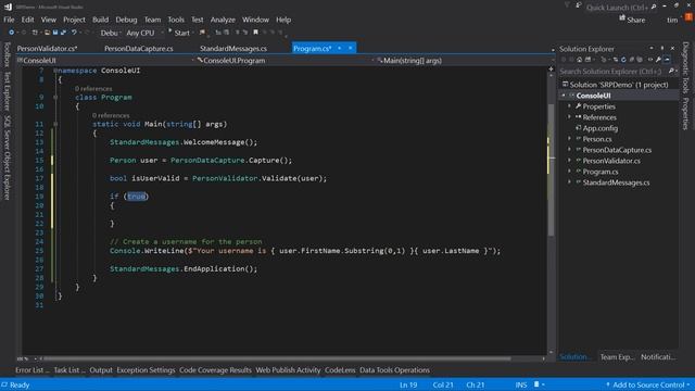 Design Patterns_ Single Responsibility Principle Explained Practically in C# смотреть онлайн