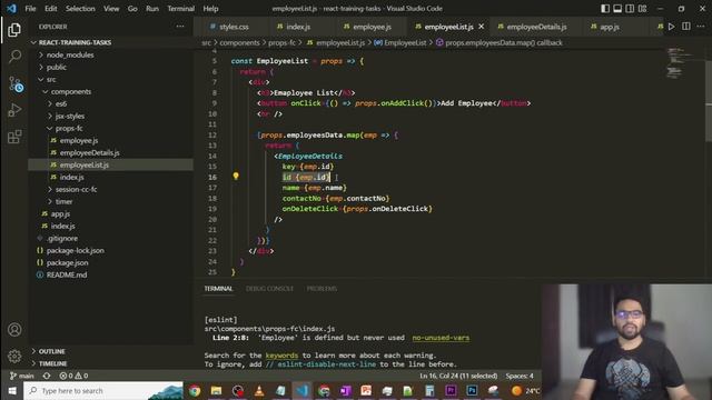 ReactJS: Day- 6| Understanding Props and PropTypes in Details | Props Validation| Props Manipulatio смотреть онлайн