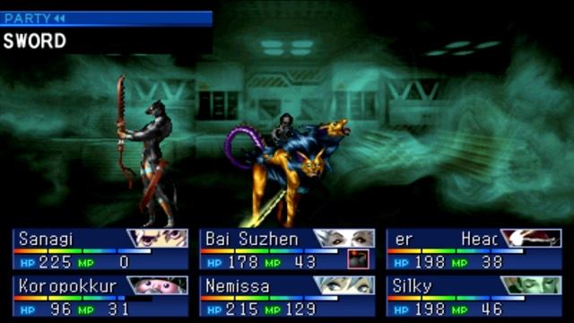 Shin Megami Tensei Devil Summoner Soul Hackers Boss Finnegan #1 [HARD] смотреть онлайн