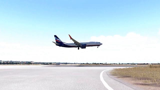 X plane 11 Прекрасная посадка в Салониках Full HD 60fps смотреть онлайн