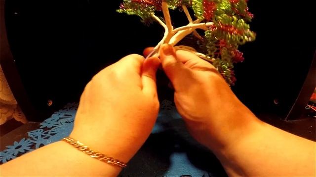 Мастер-Класс Сирень из бисера✷Бисероплетение✷Lilac beads смотреть онлайн