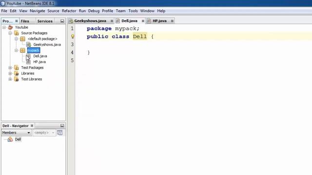 149. Create and Save package for Netbeans User in Java Programming (Hindi) смотреть онлайн