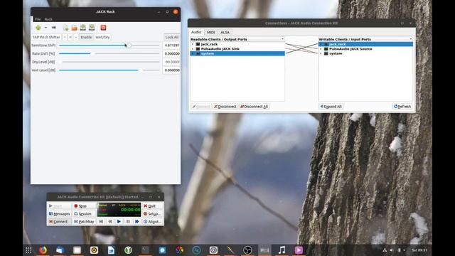 Change the pitch of your voice live with Linux смотреть онлайн