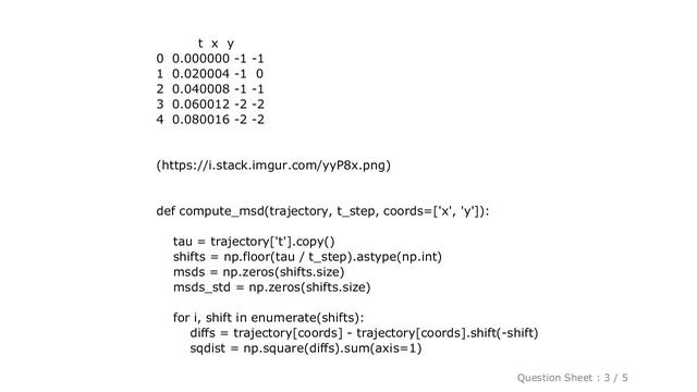Pandas : Speedup MSD calculation in Python смотреть онлайн
