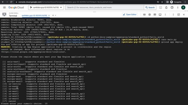 App Engine: Qwik Start - Python || #qwiklabs || #GSP067 || [With Explanation?️] смотреть онлайн