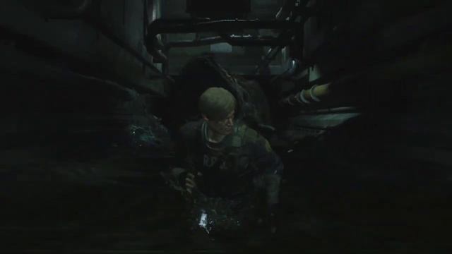 RESIDENT EVIL 2 REMAKE | LEON vs GIANT ALLIGATOR смотреть онлайн