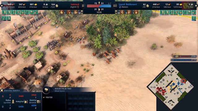 Counter The MALIANS | Age Of Empires 4 смотреть онлайн