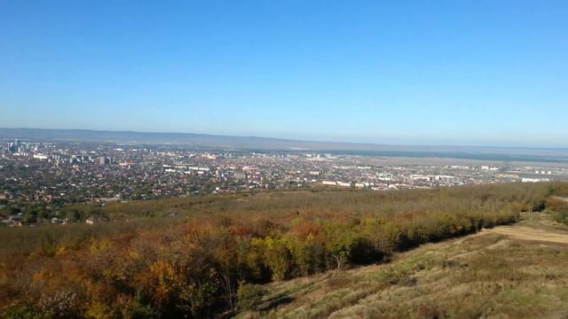 Панорама г. Грозного с новой площадки. смотреть онлайн