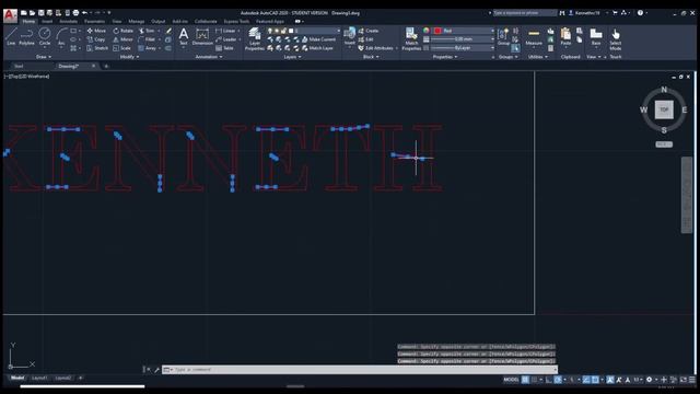 AutoCAD 2020: Make A Nameplate - Tutorial 1 смотреть онлайн