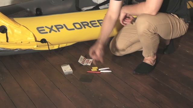 Как ремонтировать байдарку смотреть онлайн