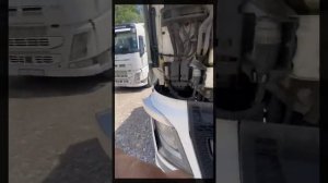 Как поднять кабину Volvo fh12