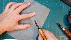 Как я подтачиваю (правлю) торцбил-кромкорез для кожи