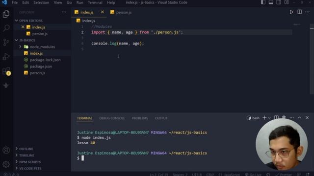 Essential JavaScript For React | #13 - Modules смотреть онлайн