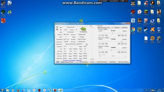Разгон видеокарты Nvidia geforce gt 240, 100% Рабочий,как поднять FPS смотреть онлайн