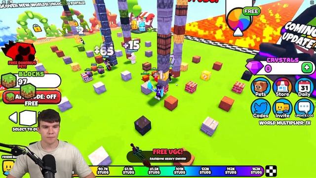[UGC LIMITED] How To GET The RAINBOW HEAVY SWORD FAST In Roblox Block Race! FREE UGC LIMITED EVENT! смотреть онлайн