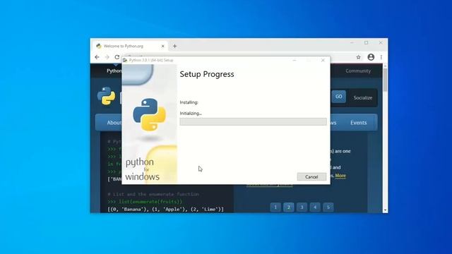 Установка Python на Windows смотреть онлайн