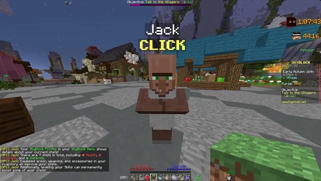 Hypixel Skyblock | Скайблок РПГ #1. Начало.