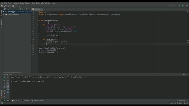PyQt5 Lesson 11 QTextEdit смотреть онлайн
