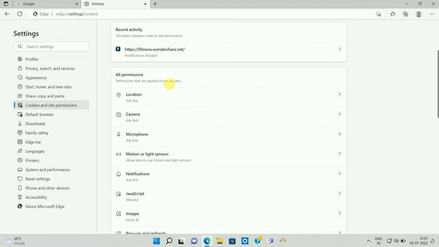 How To Enable Or Disable JavaScript In Microsoft Edge Desktop Browser ?