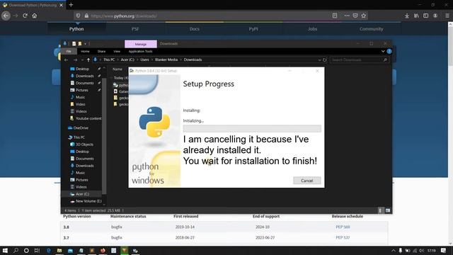 Installing Python and Pip on Windows | How to Install Python latest version on Windows смотреть онлайн