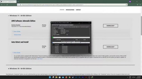 AMD Radeon Software you have launched is not compatible with your currently installed graphics