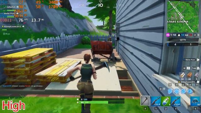Fortnite Season 9 - i5 4570 - GTX 1050 Ti 4GB - 8GB RAM смотреть онлайн
