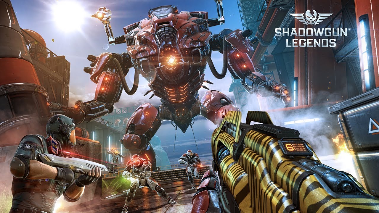 Игра "Shadowgun Legends"!!! Очень крутая и интересная! Рекомендую!!! смотреть онлайн
