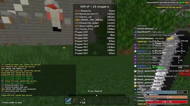 Playing BLOXD.IO with SUBSCRIBERS and giving away DIAMONDS ( FACE CAM ) смотреть онлайн