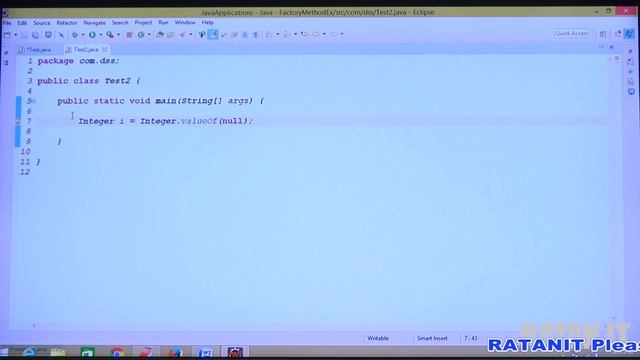 Core java Tutorial || Wrapper Classes || Video-7 || Factory Method || BY Ratan Sir смотреть онлайн