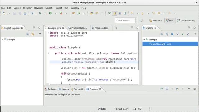 Creating a Process in Java смотреть онлайн